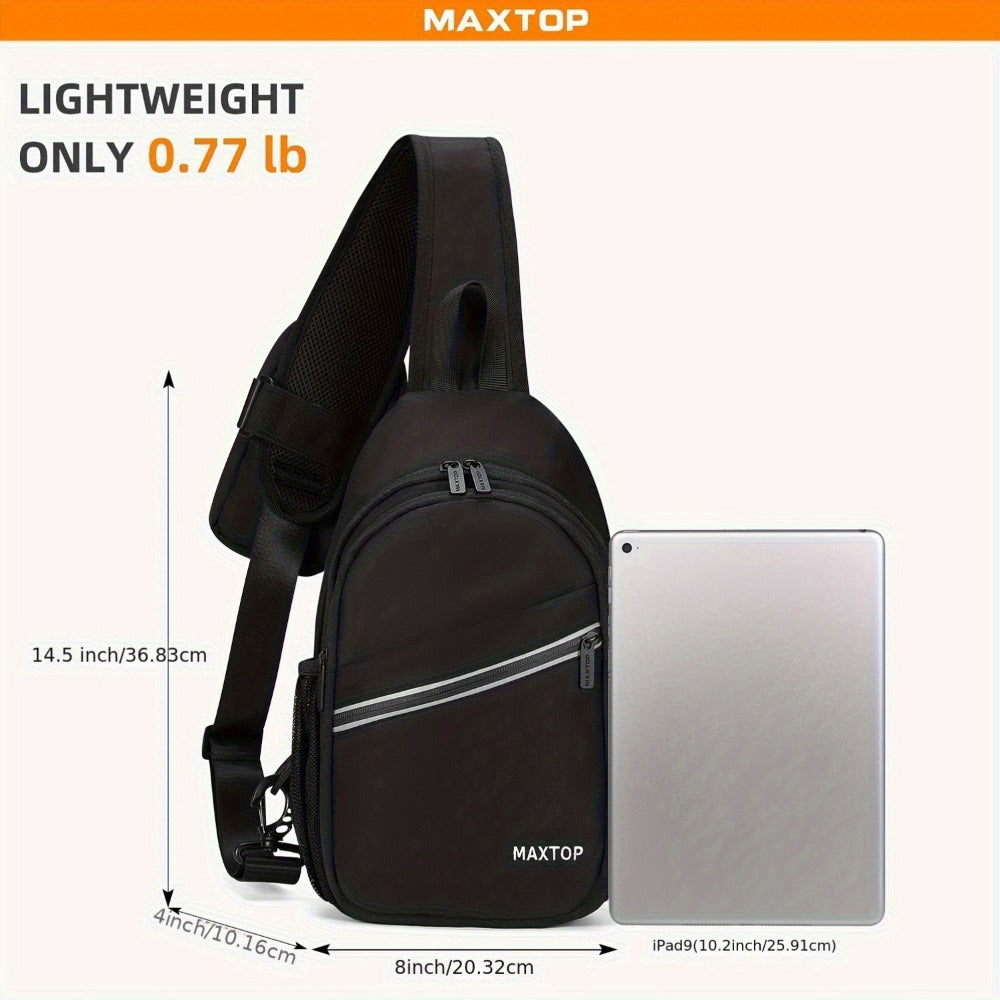 Sling Bag – for Travel, Sling Detachable Phone Pouch Hiking – detail view 4