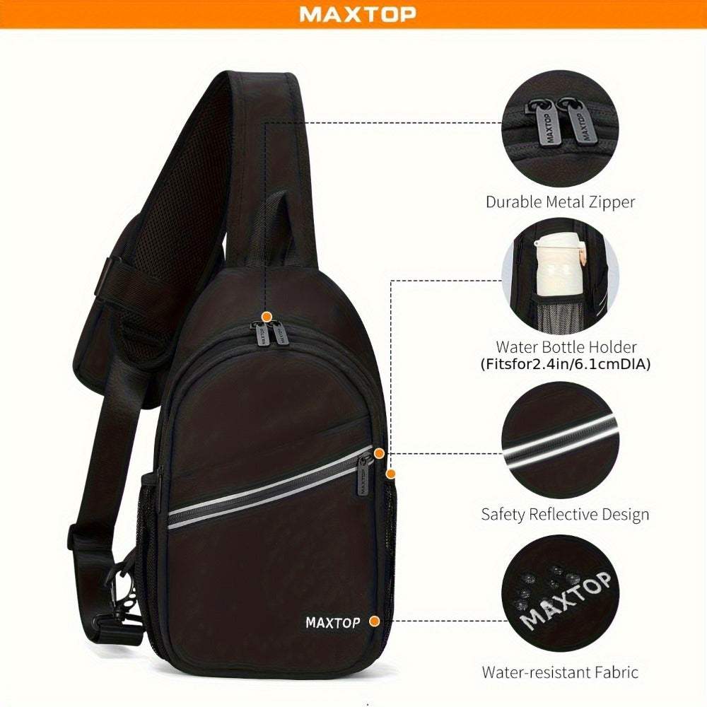 Sling Bag – for Travel, Sling Detachable Phone Pouch Hiking – detail view 6