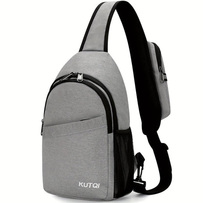 Sling Bag – for Travel, Sling Detachable Phone Pouch Hiking – detail view 7