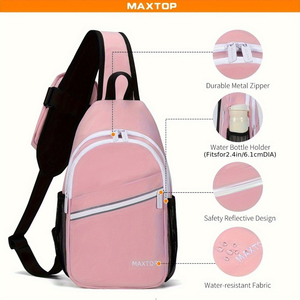 Sling Bag – for Travel, Sling Detachable Phone Pouch Hiking – detail view 8