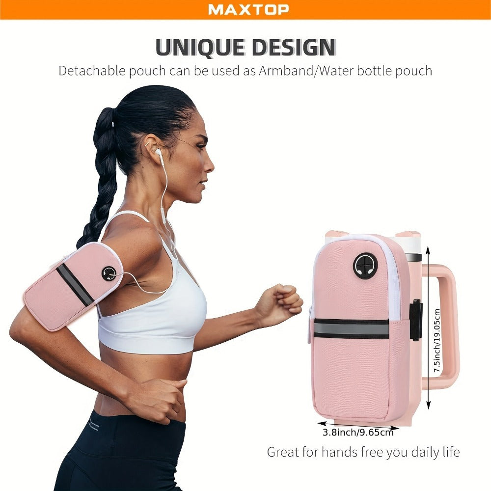 Sling Bag – for Travel, Sling Detachable Phone Pouch Hiking – detail view 10