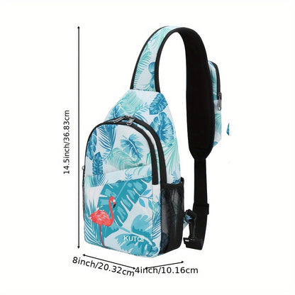 Sling Bag – for Travel, Sling Detachable Phone Pouch Hiking – detail view 22