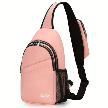 Sling Bag – for Travel, Sling Detachable Phone Pouch Hiking – detail view 19