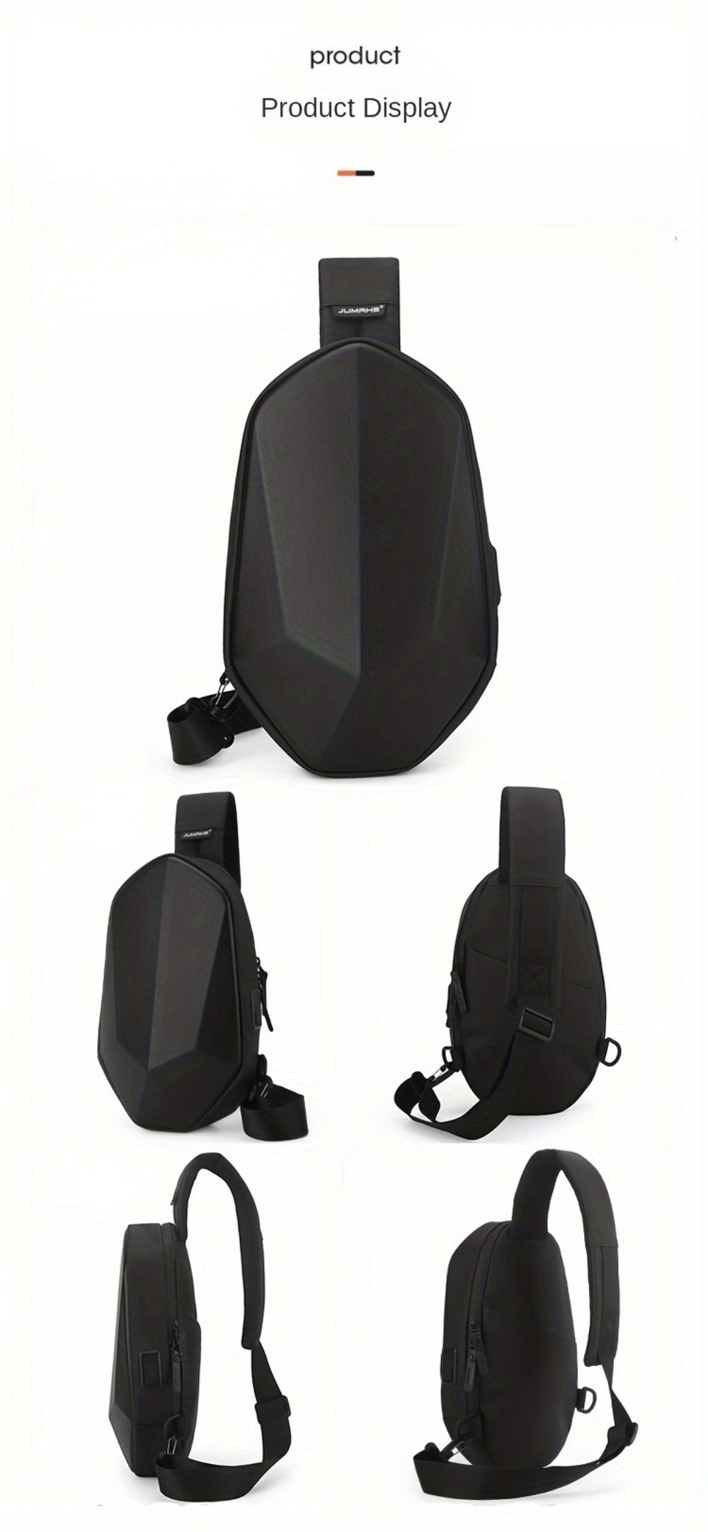 Sling Bag – USB Charging, for Travel & Everyday Use – detail view 15