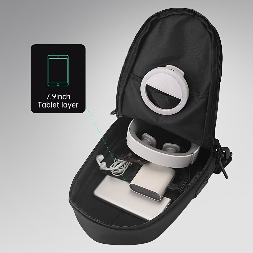 Sling Bag – USB Charging, for Travel & Everyday Use – detail view 9