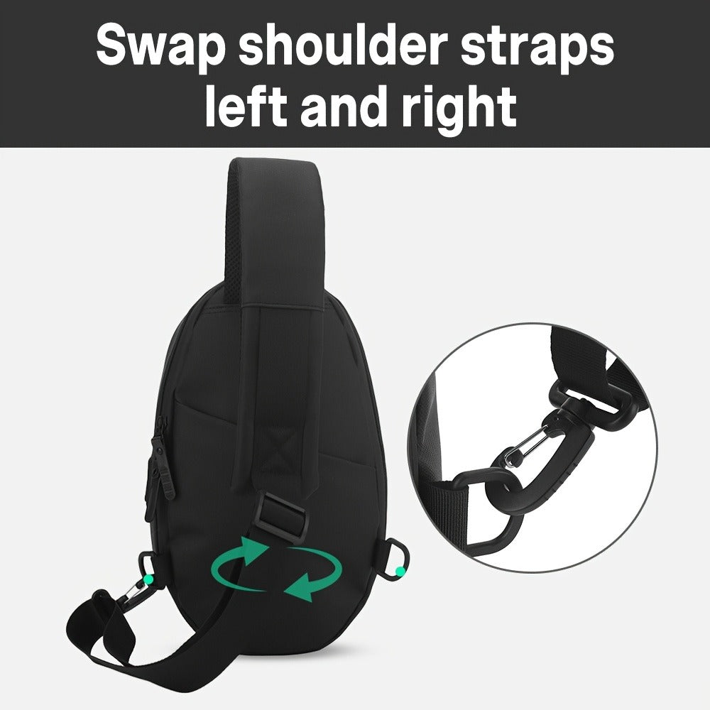 Sling Bag – USB Charging, for Travel & Everyday Use – detail view 10