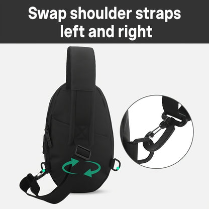 Sling Bag – USB Charging, for Travel & Everyday Use – detail view 10