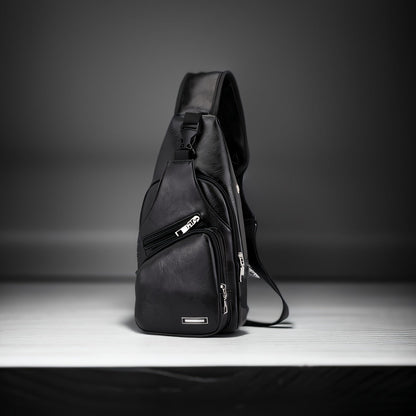 Sling Bag – USB Charging, Lightweight, for Travel – front view - product view 12