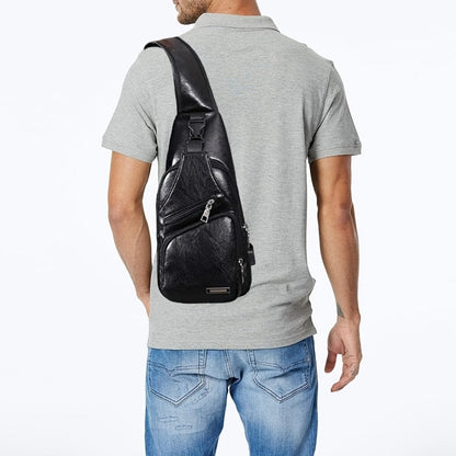 Sling Bag – USB Charging, Lightweight, for Travel – detail view 11