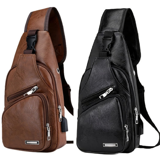 Sling Bag – USB Charging, Lightweight, for Travel – detail view 3