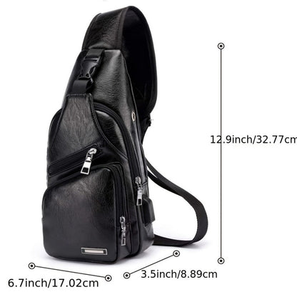 Sling Bag – USB Charging, Lightweight, for Travel – detail view 5