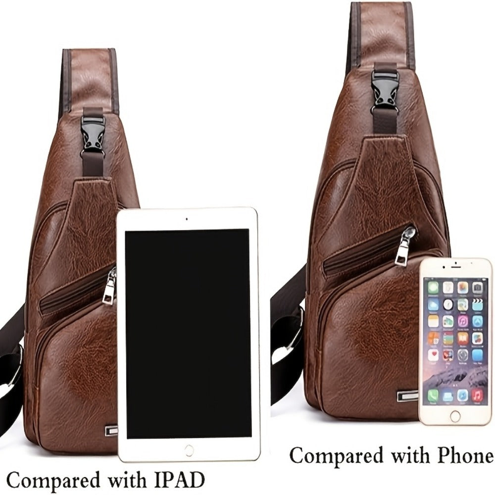 Sling Bag – USB Charging, Lightweight, for Travel – detail view 7