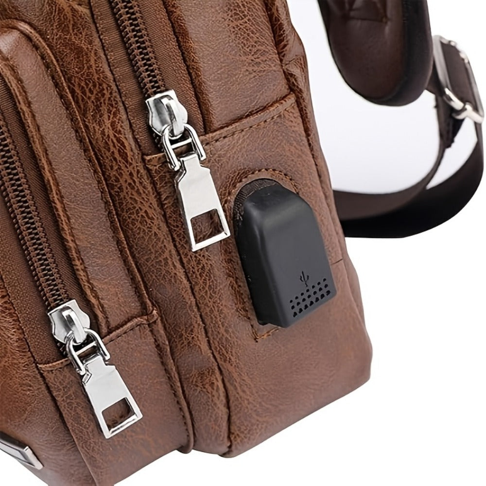 Sling Bag – USB Charging, Lightweight, for Travel – detail view 8