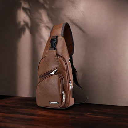 Sling Bag – USB Charging, Lightweight, for Travel – alternate view