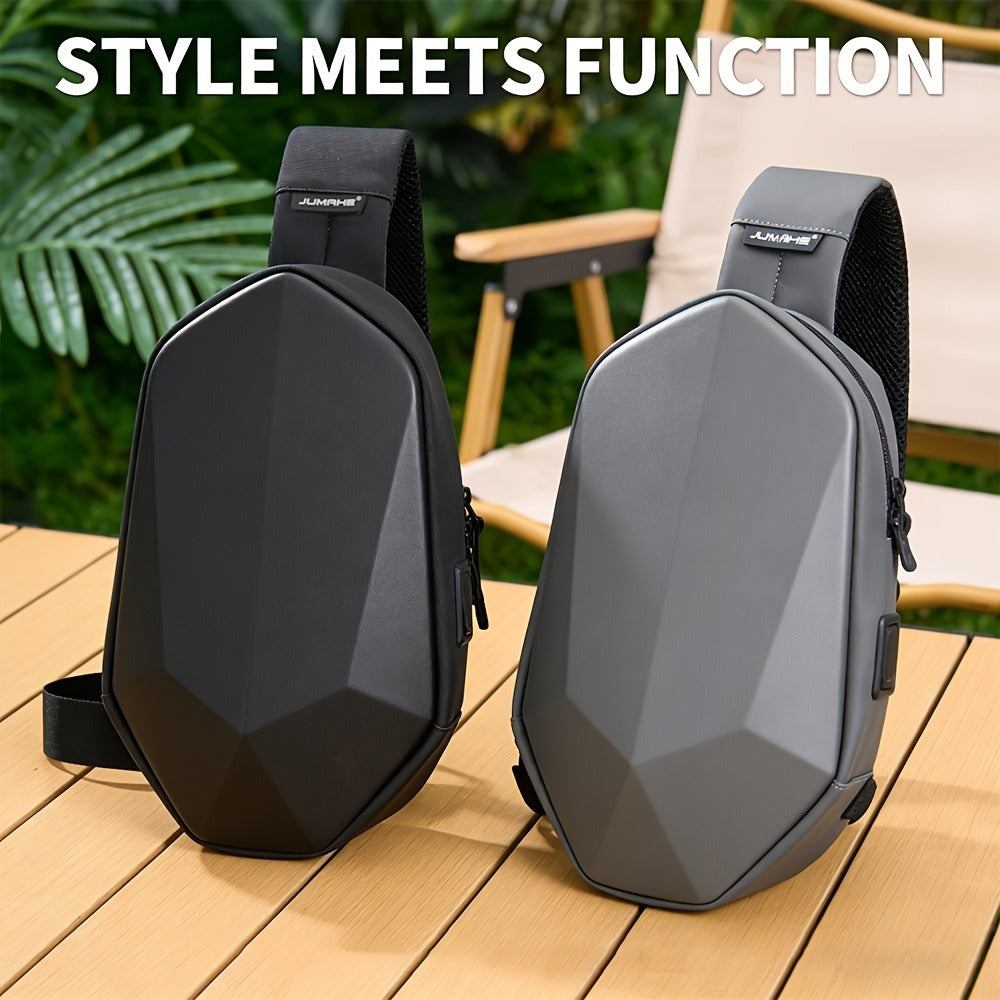 Sling Bag – USB Charging, Waterproof, for Work – detail view 14