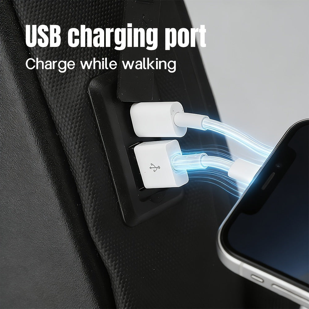 Sling Bag – USB Charging, Waterproof, for Work – detail view 16