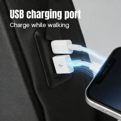 Sling Bag – USB Charging, Waterproof, for Work – detail view 16