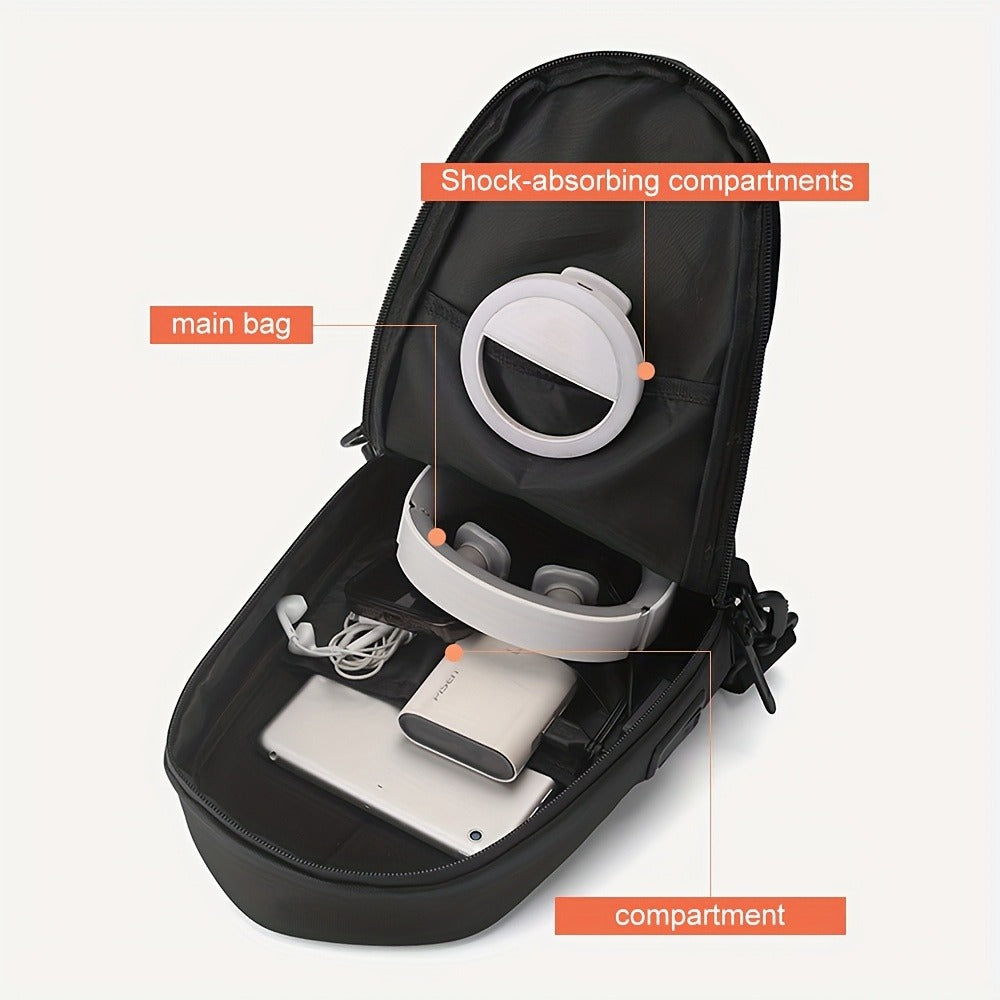 Sling Bag – USB Charging, Waterproof, for Work – detail view 17