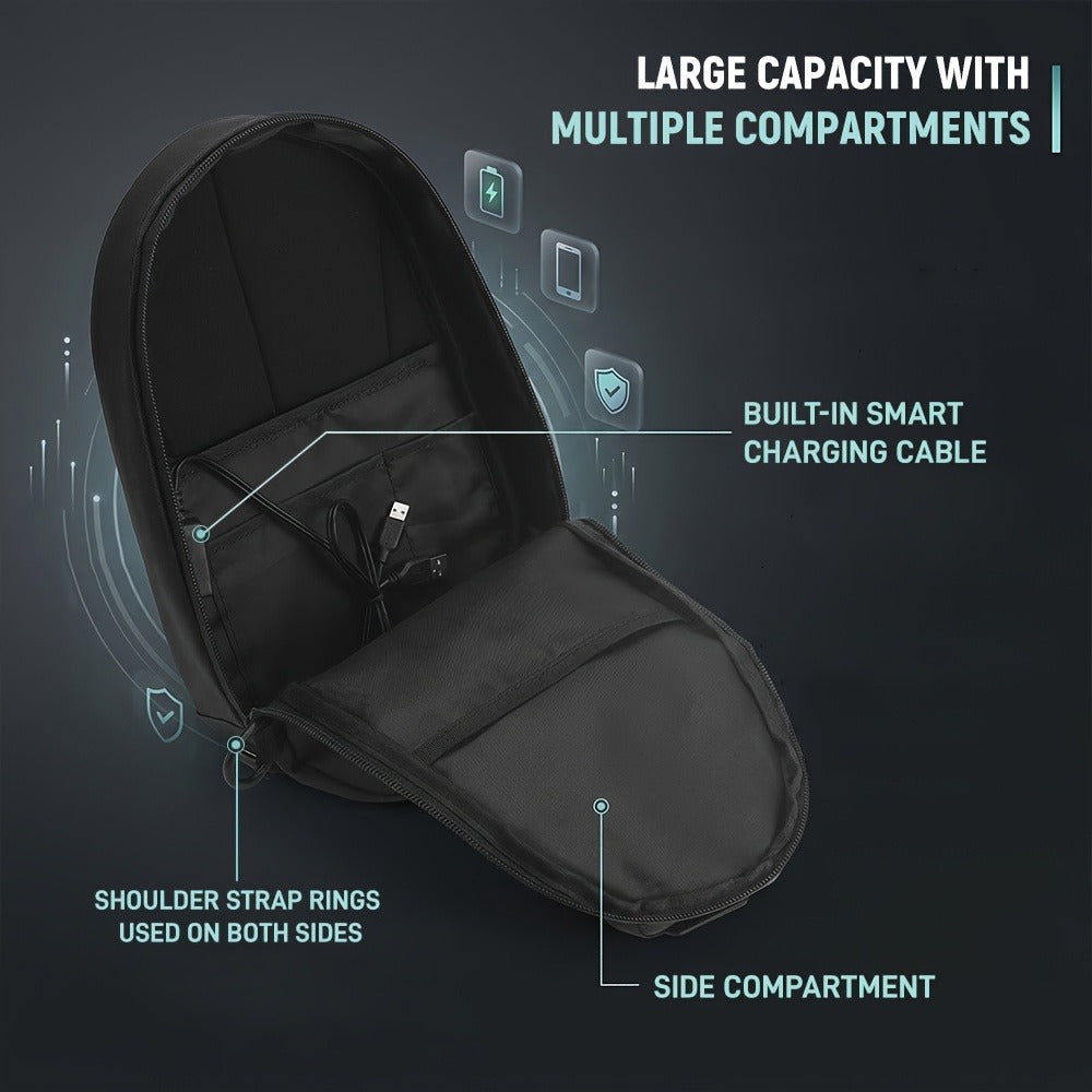 Sling Bag – USB Charging, Waterproof, for Work – detail view 19