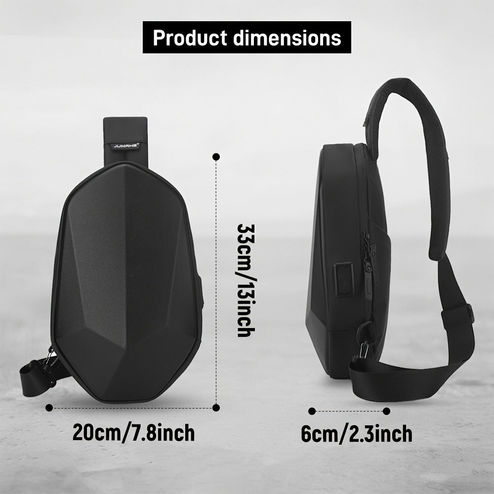 Sling Bag – USB Charging, Waterproof, for Work – detail view 5