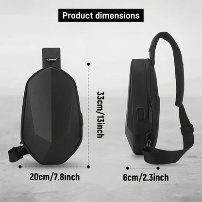 Sling Bag – USB Charging, Waterproof, for Work – detail view 5