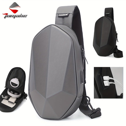 Sling Bag – USB Charging, Waterproof, for Work – front view