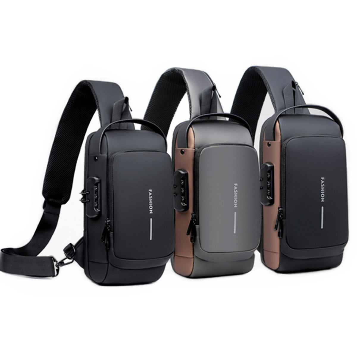 Sling Bag – Waterproof, Anti-Theft, for Travel & Everyday Use – detail view 12