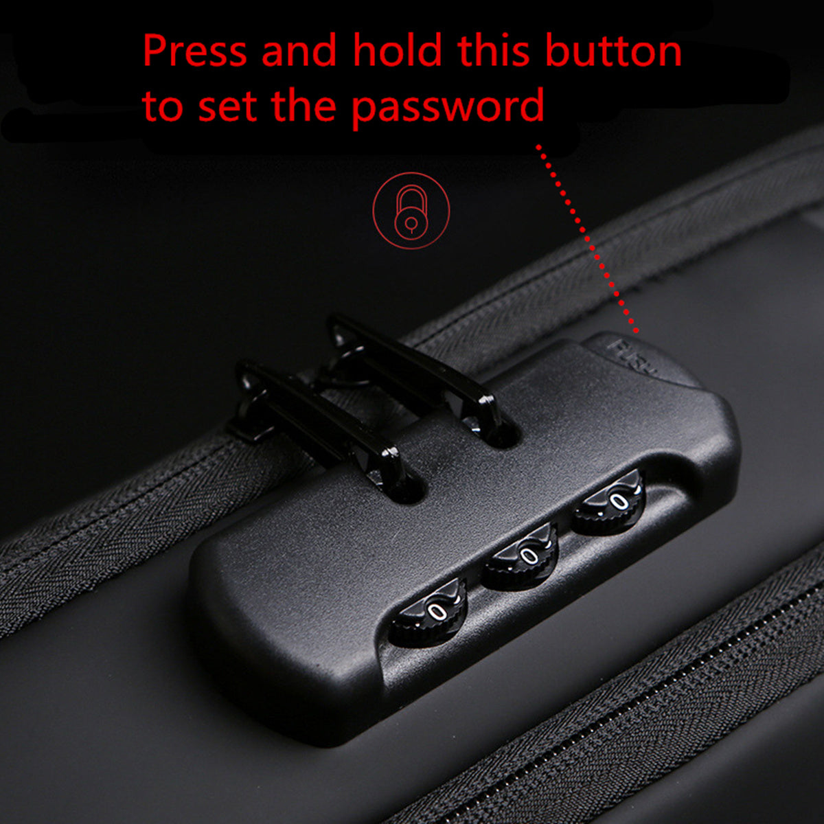 Sling Bag – Waterproof, Anti-Theft, for Travel & Everyday Use – detail view 20
