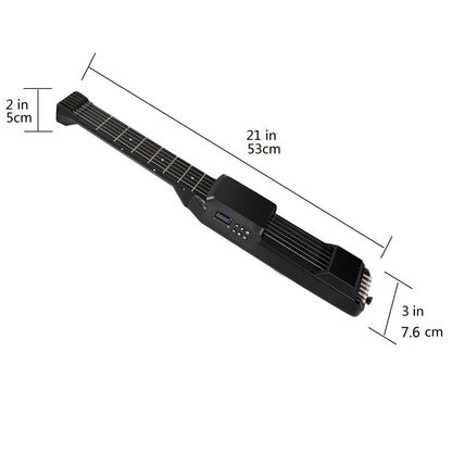Smart Electric Guitar with Chord Practice, MIDI, LCD Screen and Speaker detail image