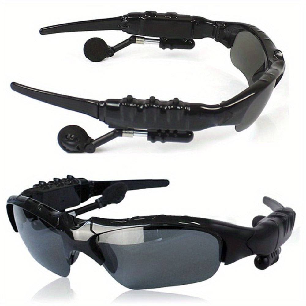 Smart Glasses - Bluetooth Wireless Headphones - Open Ear Audio Hands-Free Calls Music - product detail view 4