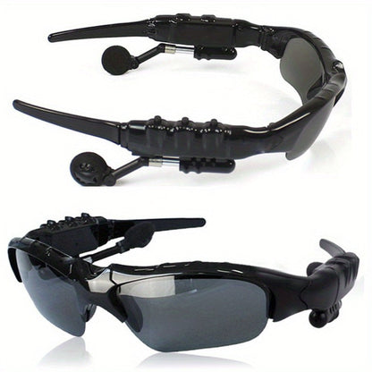 Smart Glasses - Bluetooth Wireless Headphones - Open Ear Audio Hands-Free Calls Music - product detail view 4