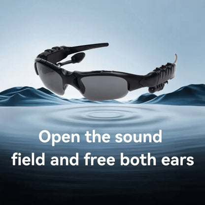Smart Glasses - Bluetooth Wireless Headphones - Open Ear Audio Hands-Free Calls Music - product detail view 5