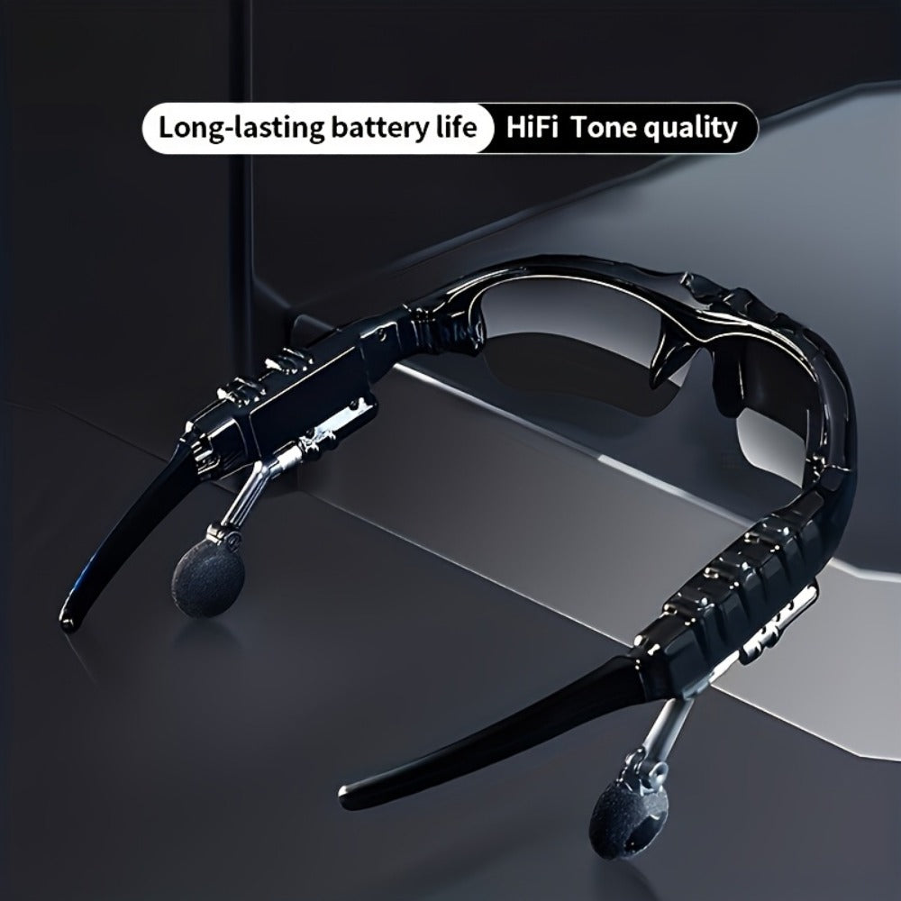 Smart Glasses - Bluetooth Wireless Headphones - Open Ear Audio Hands-Free Calls Music - product detail view 11