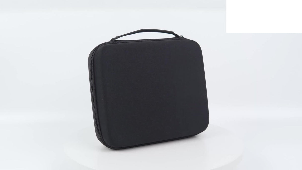 Smart Watch for Men - EVA Box Organizer for - 8 & 15 Slot Black Storage Case, Fits Wristwatches - product detail view 11