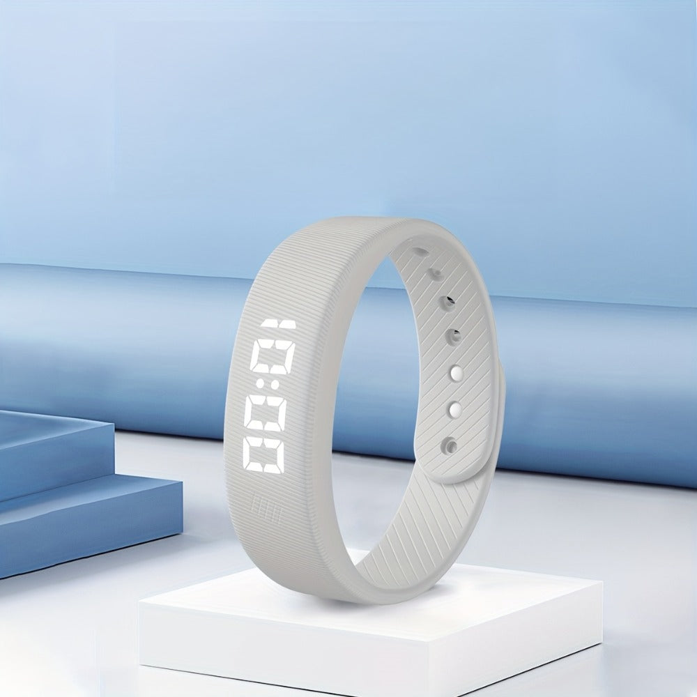 Smart Watch for Men - Sports Bracelet for Women Rechargeable Chronograph Fitness Tracker - product detail view 5