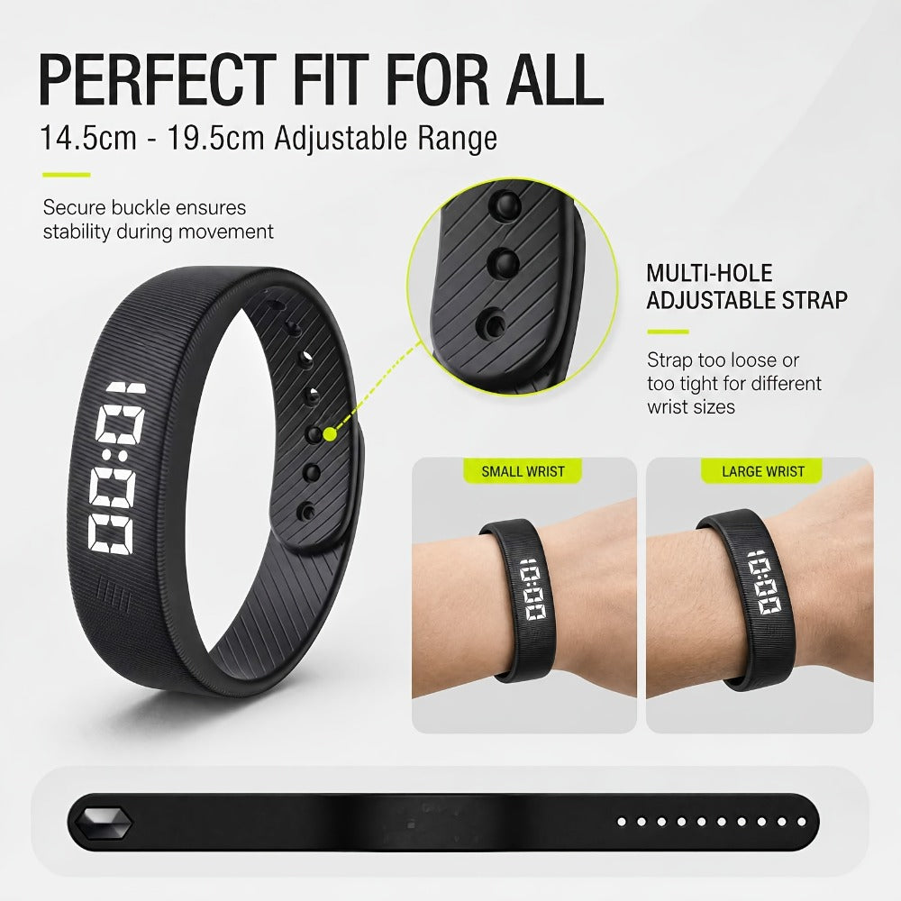 Smart Watch for Men - Sports Bracelet for Women Rechargeable Chronograph Fitness Tracker - product detail view 8