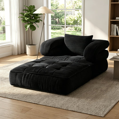Sofa Bed shown in the Black option
