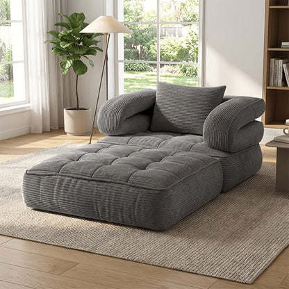 Sofa Bed with Fold-Out Lounger for Comfortable Everyday Seating detail image - detail view 5