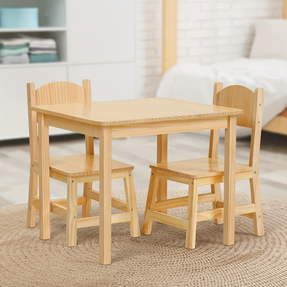 Solid Wood Kids Table And Chair Set for Kids' Room and Bedroom detail image - detail view 3