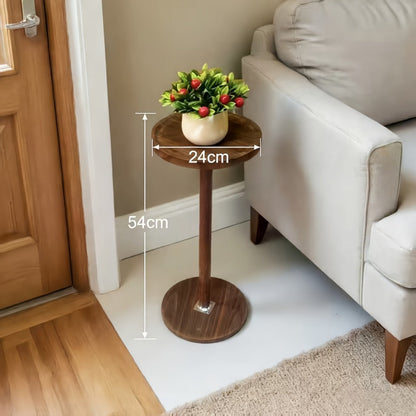 Solid Wood Side Table, Small Accent Table for Work, Display, and Everyday Use detail image - detail view 13
