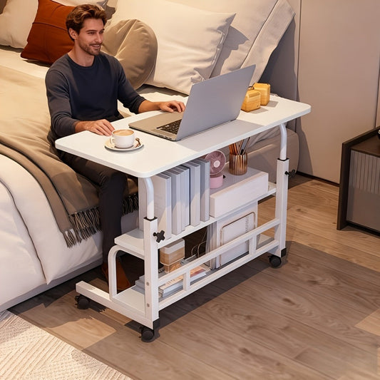 Space-Saving Computer Desk with Adjustable Height for Work, Display, and Everyday Use detail image
