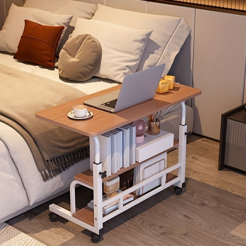 Computer Desk shown in the Walnut Color option