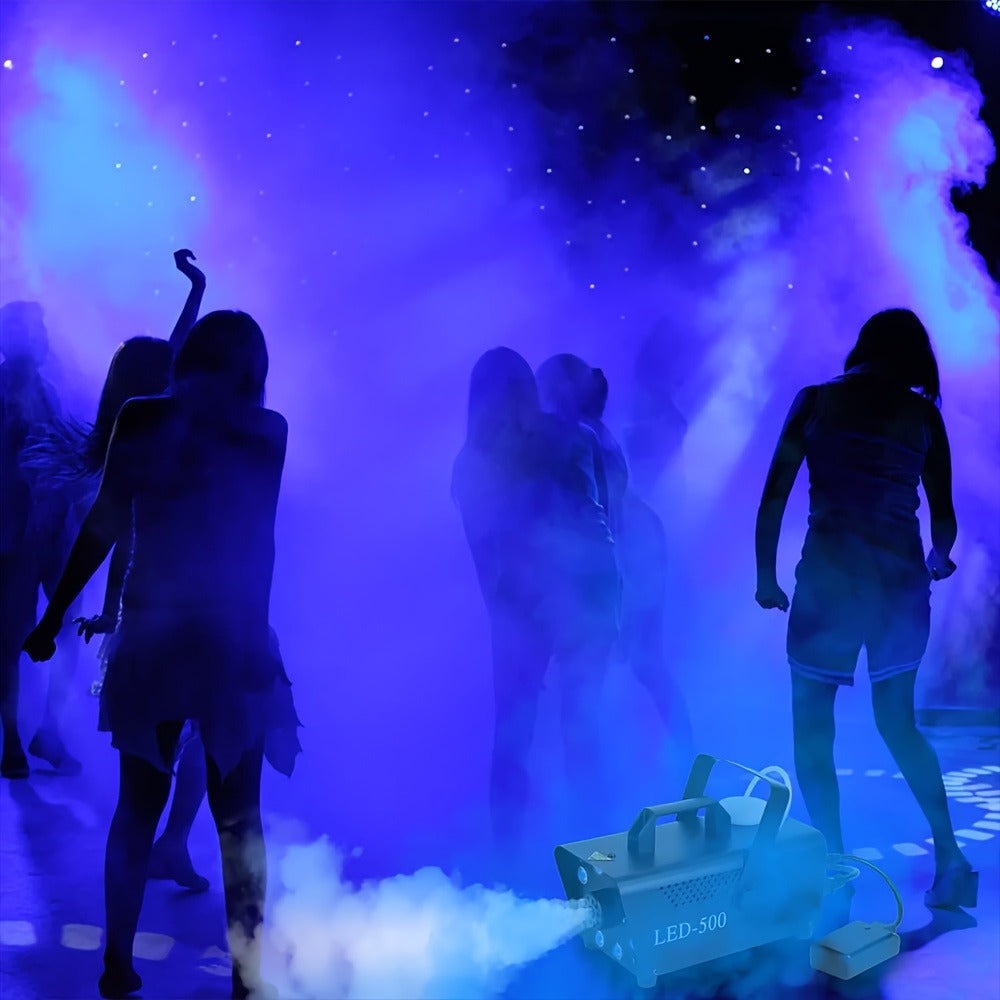 Stage Fog Machine, Adjustable, RGB, 500W, Muti, Color for Stage and Party Lighting detail image - detail view 6