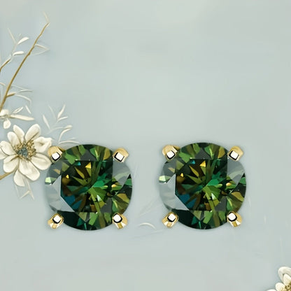 Stud Earrings for Women - S925 Silver for 2 Pack - Exquisite Luxury Hypoallergenic Drop Set, Elegant - main product view