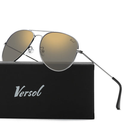Sunglasses for Men - Aviator Polarized for & Women Mirrored Oversized Pilot Frame 139mm - product detail view 13