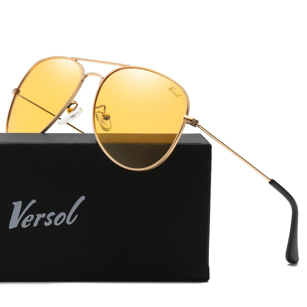 Sunglasses for Men - Aviator Polarized for & Women Mirrored Oversized Pilot Frame 139mm - product detail view 15