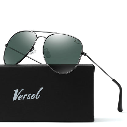 Sunglasses for Men - Aviator Polarized for & Women Mirrored Oversized Pilot Frame 139mm - product detail view 18
