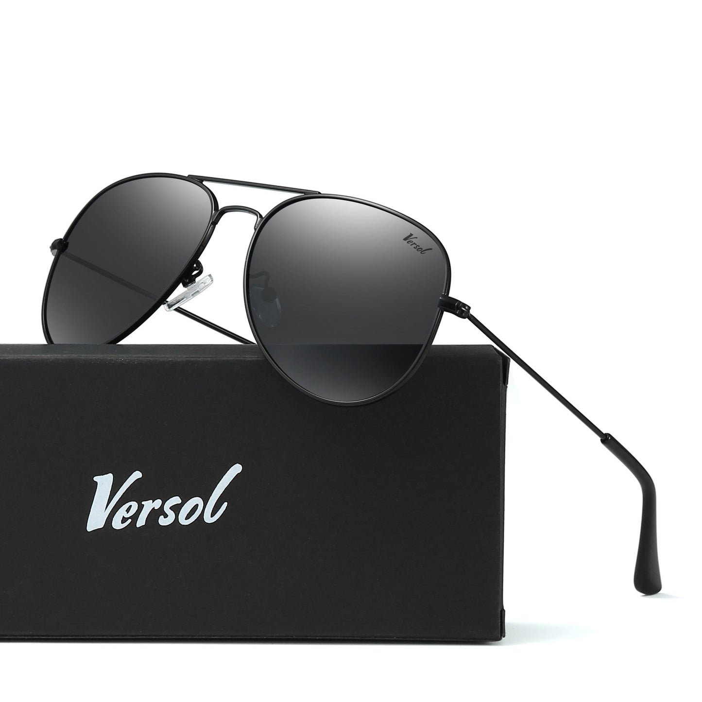 Sunglasses for Men - Aviator Polarized for & Women Mirrored Oversized Pilot Frame 139mm - product detail view 19