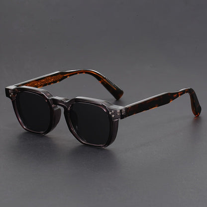 Sunglasses for Men - Bohemian Polygonal Full Frame AC Lens Geometric Eyewear for & Women - product detail view 4