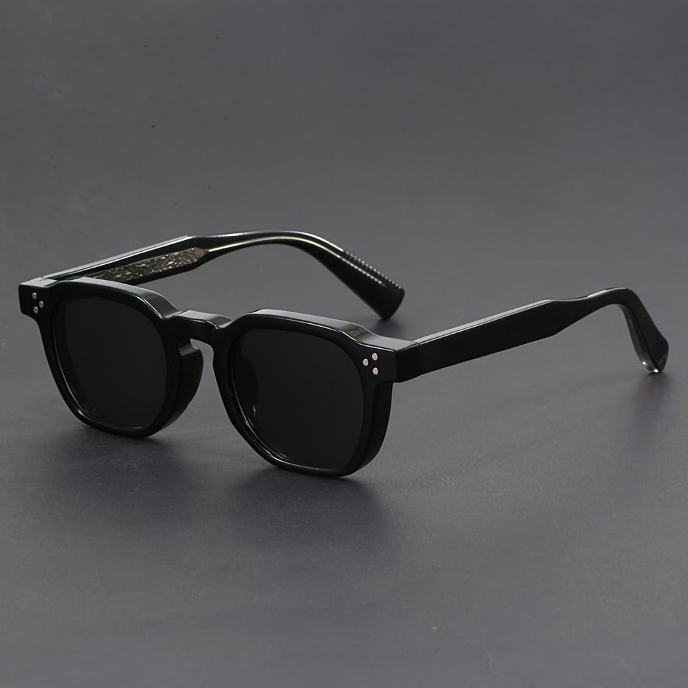 Sunglasses for Men - Bohemian Polygonal Full Frame AC Lens Geometric Eyewear for & Women - product detail view 5